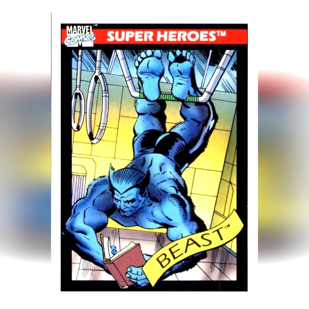Beast Trading Card🦸 Marvel Universe 🔥 Marvel X-Men